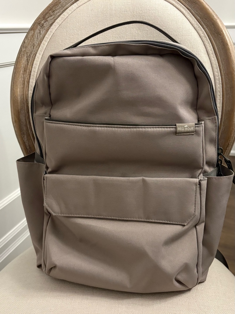 Red Rovr Roo Diaper Backpack - Like New - Picture 2 of 9